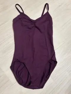パープル スリムフィット レオタード