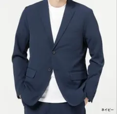美品‼️New Balance THE CITY テーラードジャケット　ネイビーのサムネイル