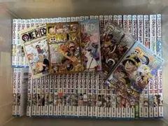 ONE PIECE 全巻（1-113）＋関連本7冊