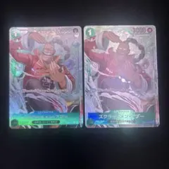 ワンピースカード スクラッチメン・アプー パラレル 2枚