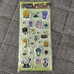 なめこ栽培キット　ぷくぷくシール　シール帳　立体　平成レトロ