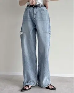 【即日発送】Re:EDIT デニムパンツ　MTサイズ