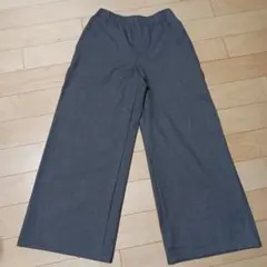 UNIQLO:C　イージーワイドパンツ　2024年製　グレー　S
