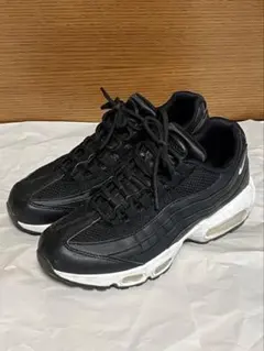 NIKE ナイキ エアマックス95 25cm 中古 底痛み　黒　ブラック
