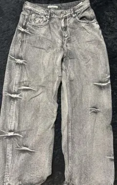 ANOLORCODE デニムパンツ グレー L