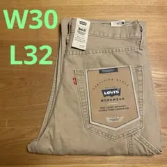 リーバイス 568 LOOSE ストレート ダブルニー ピンストライプ W30