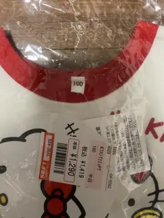 Hello Kitty Tシャツ 白サイズ100