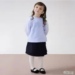 新品　Disneyパフトレーナー100 パープル