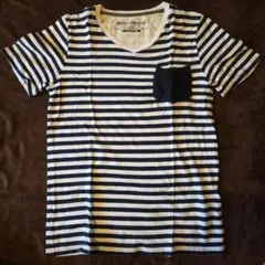 NANO UNIVERSE ボーダー Tシャツ