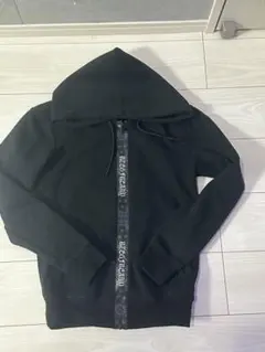 アダムスジャグラー　ジップパーカー　黒　S