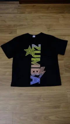 ズンバ ZUMBA トレーニングウェア　ダンス　XS/S　Tシャツ　ブラックのサムネイル
