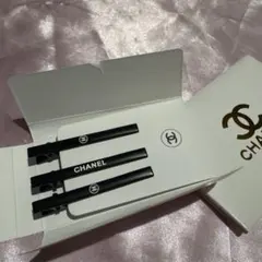 CHANEL ロゴ入り ブラック ヘアピン 3本セットのサムネイル