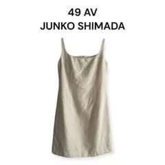 【49 AV JUNKO SHIMADA】ノースリーブワンピース 9 日本製