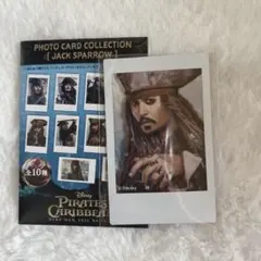 コミコン2025 ジョニーデップ　ジャック・スパロウ フォトカード 限定