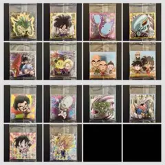 ドラゴンボール超戦士シールウエハース超 第7弾, 第8弾 計14枚まとめ売り