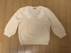 【美品】TOCCA ニットカットソー　Mのサムネイル