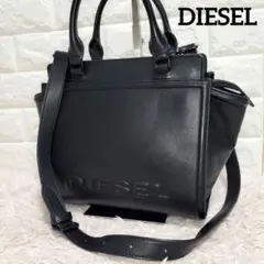 ek16 DIESELディーゼル 立体ロゴ ミニクロスボディバッグ - メルカリ