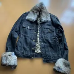 ラビットファー付きジージャン(終値)