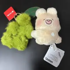SHUYAくっつきマスコット ぬいぐるみ フルーツぽんぽんファーマスコット