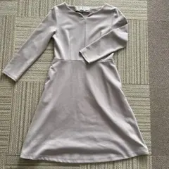 ROPÉ PICNIC ピンクベージュ 長袖 ワンピース 38
