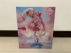 桜ミク フィギュア 桜ドレス AMP+
