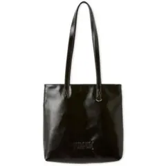 FURFUR エンボスロゴトートバッグM ブラック