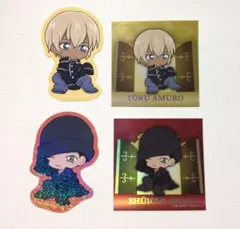 名探偵コナン ちぢませ隊 ステッカーコレクション 安室　赤井