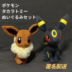 中古 ポケモン イーブイ ブラッキー ぬいぐるみセット まとめ売りマスコット