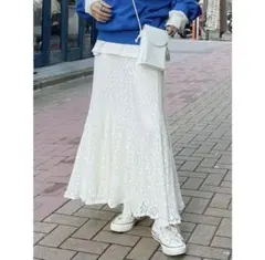 ungrid レースマーメイドスカート