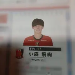 浦和レッズ 小森飛絢選手 市報さいたま 大きさ10×18㎝程