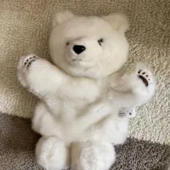 ホッキョクグマ　シロクマ　フィギュア　置物　レジン製　北極熊　動物園 ホッキョクグマ シロクマ フィギュア 置物 レジン製 北極熊