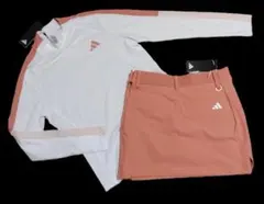 早い者勝ち⛳️新品⭐アディダス⭐adidas モック＆スカート セットアップ M