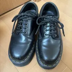 ドクターマーチン　8053 QUAD　超厚底5ホールレザーシューズ　UK7 Amazon.com: Dr. Martens Unisex 8053 Quad 5-Eye Shoe, Black