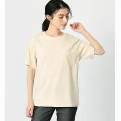 EDWIN 半袖 ポケットTシャツ ベージュのサムネイル