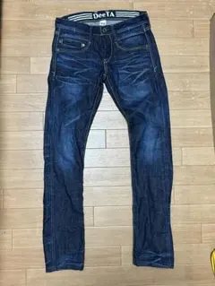DeeTA ディーティーエー 鬼ヒゲ ハチノス デニムパンツ インディゴ 