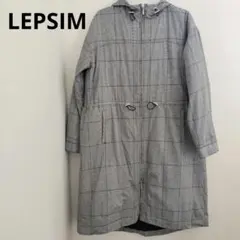 LEPSIM レプシィム 中綿入りコート　チェック