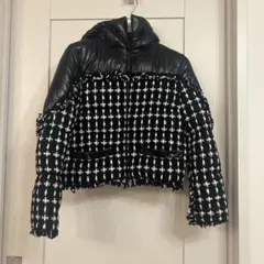 極美品　y's moncler コラボ　ダウンジャケット　ノーカラー　ハイネック 極美品y's moncler コラボダウンジャケットノーカラーハイネック