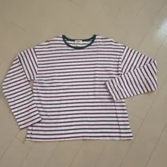 BEAMS HEART ストライプ 長袖Tシャツ