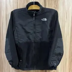 ノースフェイス ポーラテック デナリジャケット フリース 黒 ガールズXL