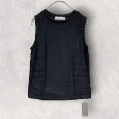 【タグ付未使用】セシルマクビー　ノースリーブカットソー　トップス　上品　M