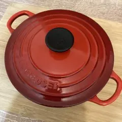 ル・クルーゼ 両手鍋 ココットロンド 18cm チェリーレッドのサムネイル