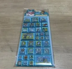 【シール】タイルシール ブルー