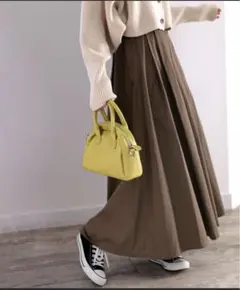 classical elf タックフレアボリュームスカートMサイズ