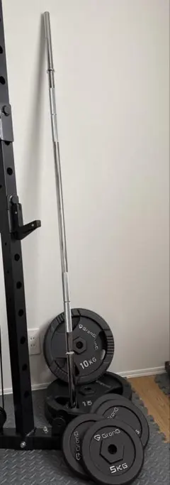 GronG バーベルシャフト プレート付き80kgのサムネイル