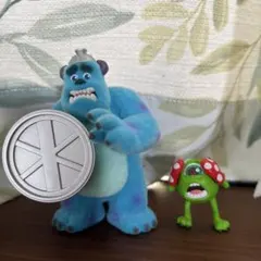 モンスターズインク　アルバイトの日常　フィギュア