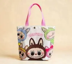 LABUBU ミニ キャンバス トートバッグ