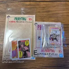 一番くじ フェアリーテイル アクリルスタンド・ステッカーアソートセット