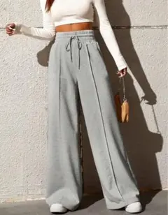 ワイドスウェットパンツ ジョガーパンツ