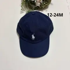 ラルフローレン　キッズ　キャップ ネイビー　12-24Mのサムネイル