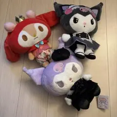 マイメロ/クロミちゃん　ぬいぐるみ　3個セット